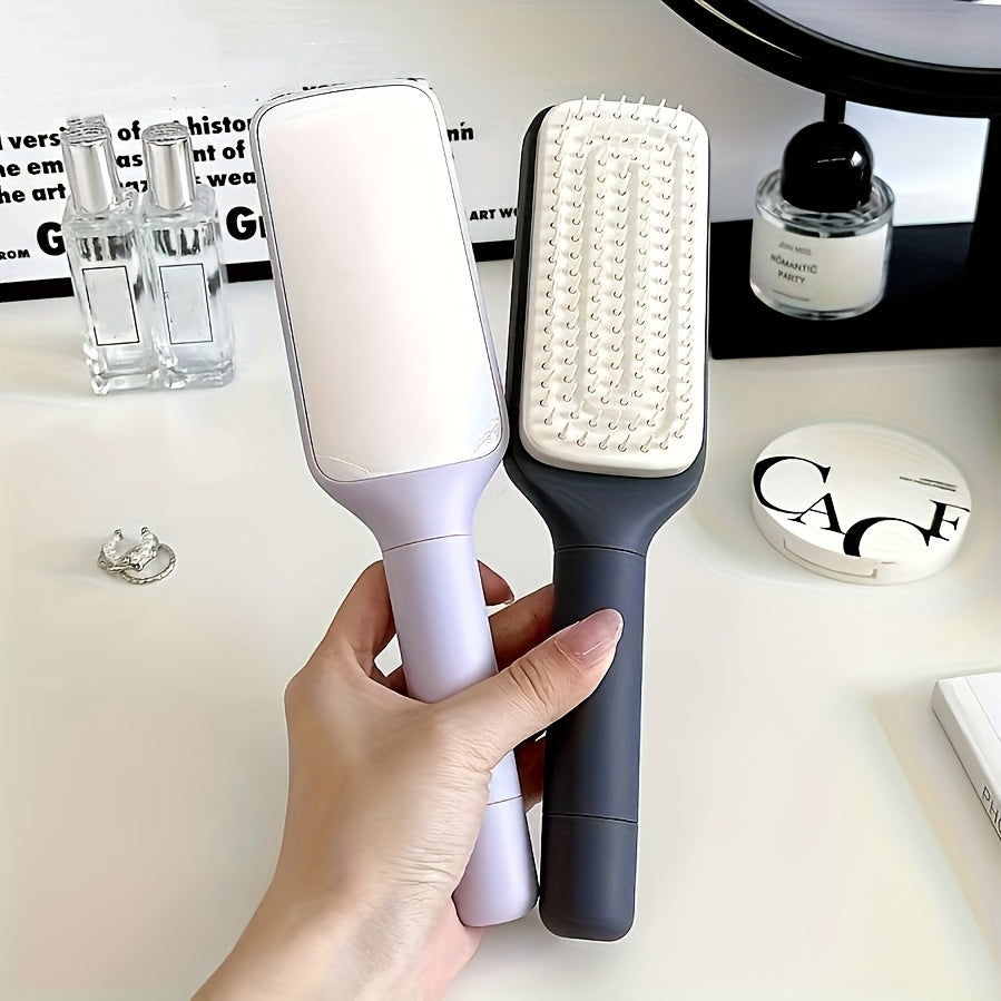 Rotating Lift Telescopic Hair Comb for Women